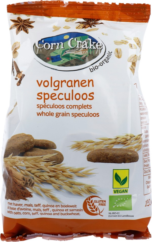 Corn Crake Volgranen Speculoosjes 150GR