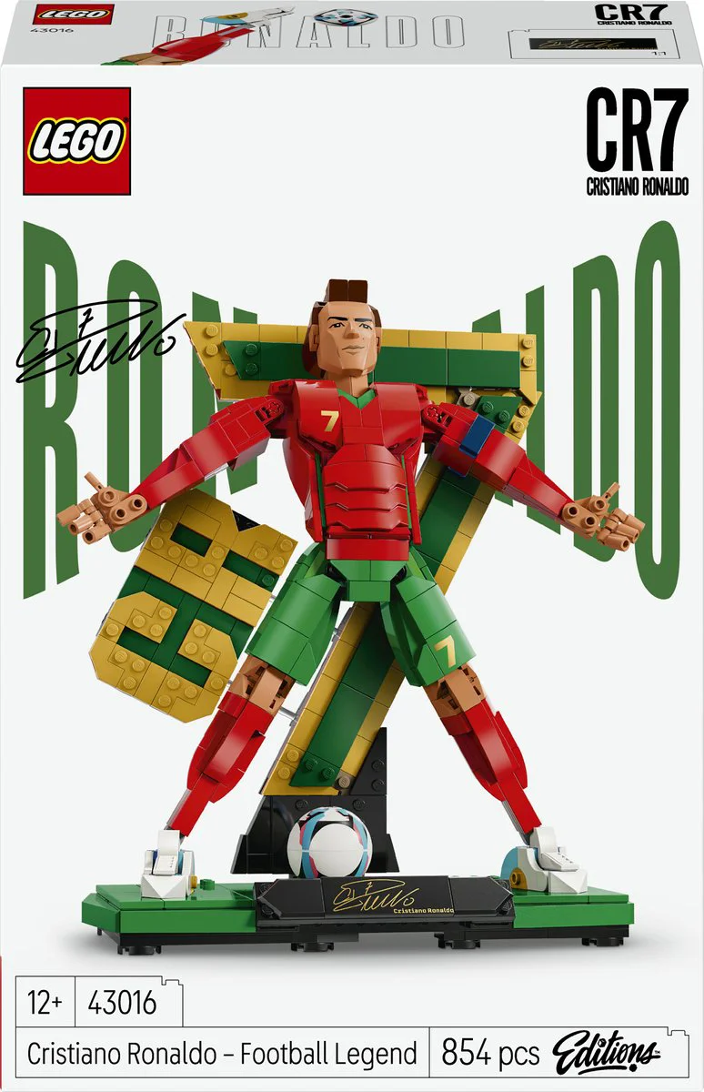 LEGO Editions Cristiano Ronaldo Voetballegende 43016