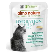 Almo Nature HFC Hydration Help Kattenvoer Tonijnbouillon met Tonijnfilet 50 gr