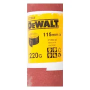DeWALT DT3584 P220 Schuurpapier rol 5m x 115mm