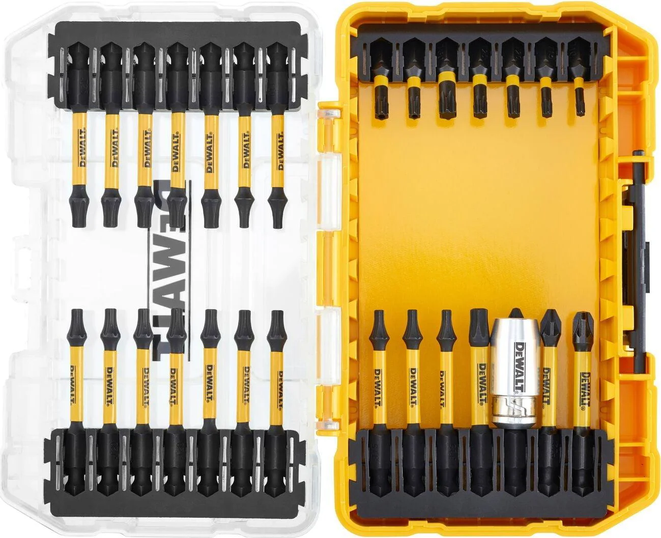 DeWALT DT70734T FLEXTORQ schroefbitset 29-delig in TOUGH CASE