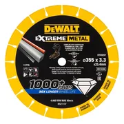 DeWALT DT40257 EXTREME™ Metal Diamant Doorslijpschijf 355mm