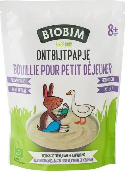 Biobim Biologisch Ontbijtpapje 8+M 200GR