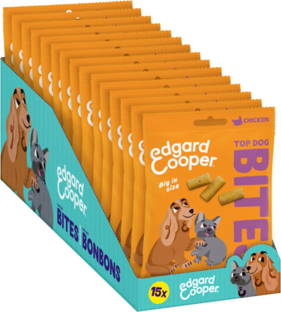 15x Edgard & Cooper Adult Bite L Kip 50 gr
