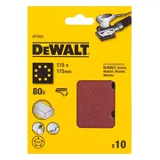 DeWALT DT3022 P80 Schuurpapier 1/4 Velcro VE=10