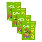 4x Edgard & Cooper Adult Strips Lam & Kalkoen 75 gr