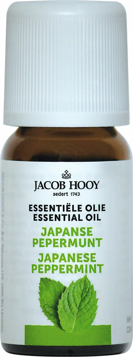 Jacob Hooy Essentiële Olie Japanse Pepermunt 10ML
