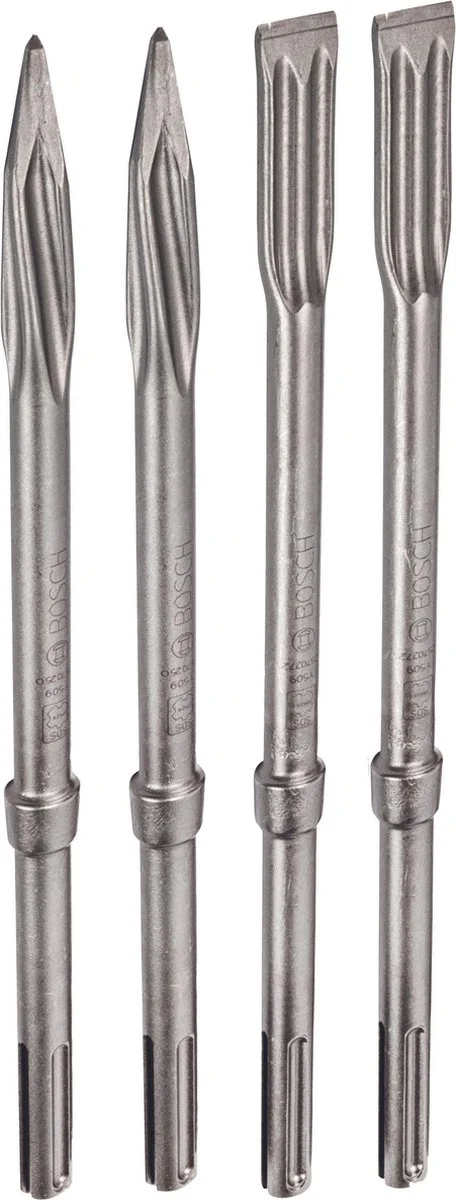 Bosch Professional RTec Beitelset SDS-Max 400x25mm - 4-delig - 2607017368