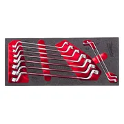 Milwaukee TOOLGUARD™ Foam inlay dubbele ringsleutelset 9-delig - 4932499086