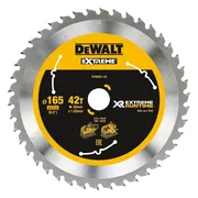 DeWALT Cirkelzaagblad voor Hout | Extreme Runtime | Ø 165mm Asgat 20mm 42T - DT99561-QZ