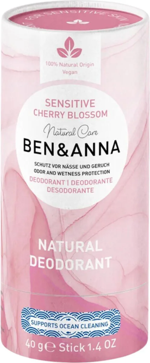 Ben & Anna Deostick Sensitive - Cherry Blossom 40GR