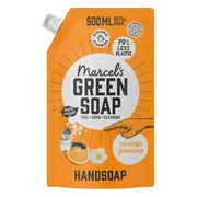 Marcels Green Soap Handzeep Sinaasappel & Jasmijn Navulling 500ML