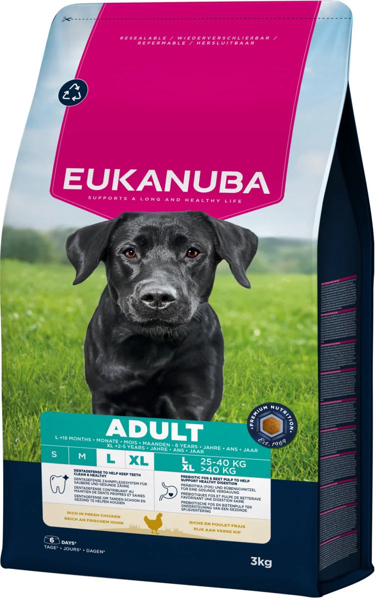 Eukanuba Hondenvoer Droog Life Care Dog Adult Large Kip 3 kg