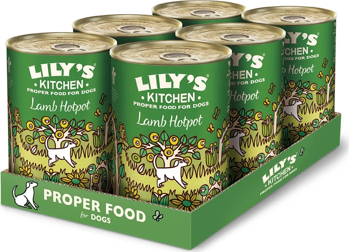 6x Lily's Kitchen Hondenvoer Nat Hotpot Lam 400 gr
