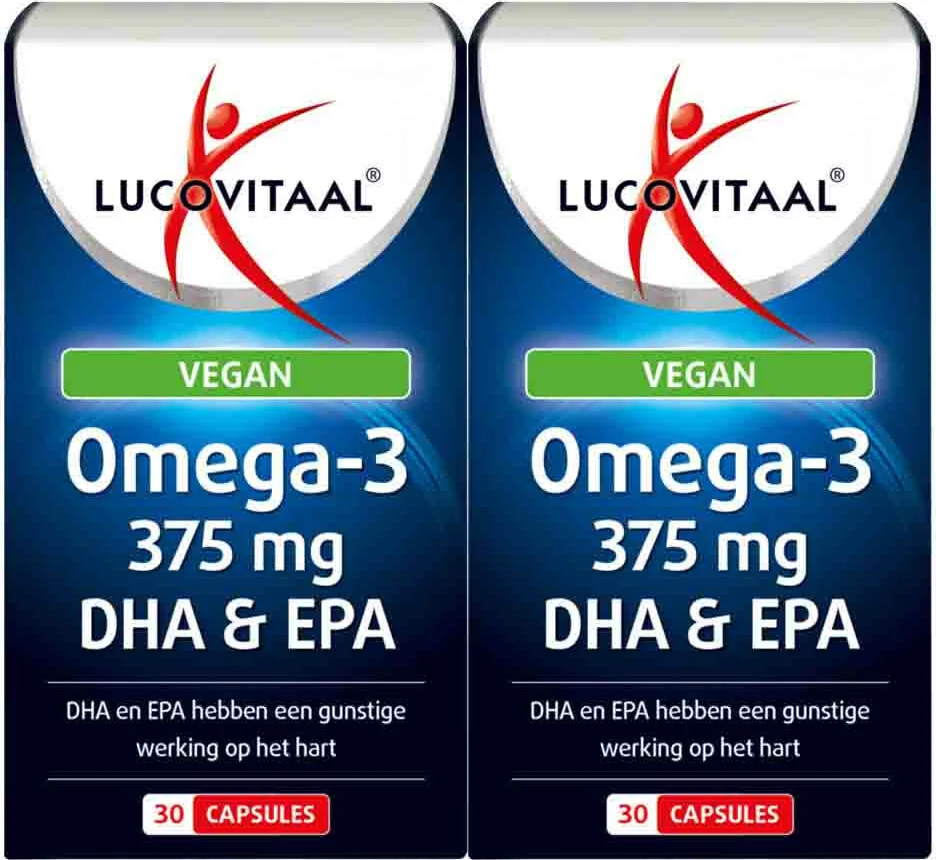 2x Lucovitaal Omega-3 EPA & DHA 30 capsules