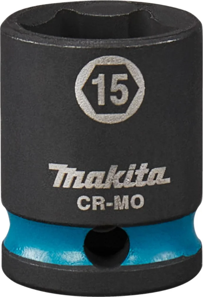 Makita E-15964 Impact Black Krachtdop 3/8" kort | 15 mm