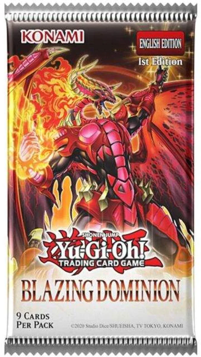 Yu-Gi-Oh! Blazing Dominion Booster Pack