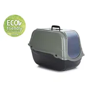 Beeztees Kattenbak Romeo Eco Groen - Zwart 57 x 39 x 41 cm