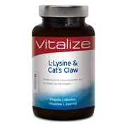 Vitalize L-Lysine en Cats Claw Tabletten 90CP