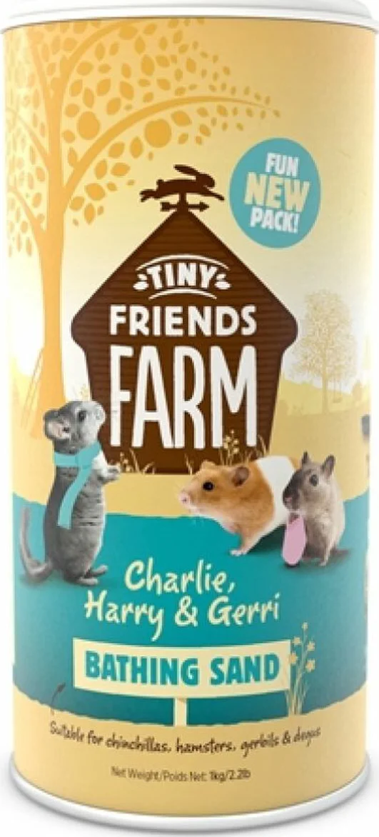 6x Tiny Friends Farm Bad Zand 1 kg