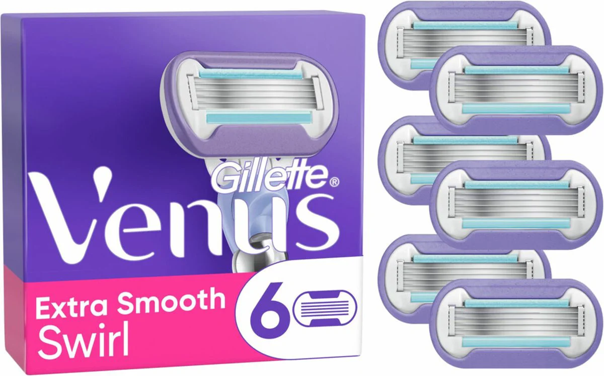 Gillette Venus Extra Smooth Swirl Scheermesjes 6ST