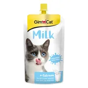 14x GimCat Kattenmelk Pouch Hersluitbaar 200 ml