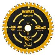 DeWALT Cirkelzaagblad voor Multimaterial | Extreme | Ø 165mm Asgat 20mm 40T - DT10301-QZ