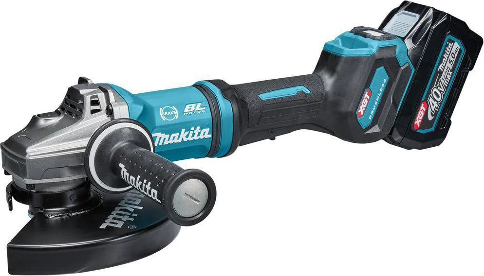 Makita GA038GT203 Accu haakse slijper 230mm XGT 40V Max 5.0Ah in koffer