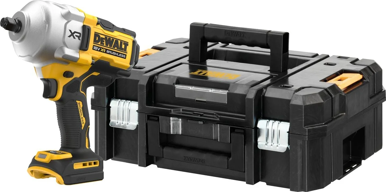 DeWALT DCF961NT Accu slagmoersleutel 1626Nm 1/2" frctiering 18V XR Basic Body in TSTAK