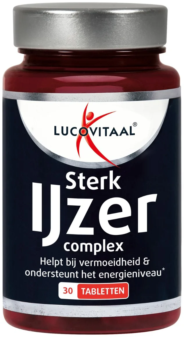 Lucovitaal Sterk IJzer Complex 30 tabletten
