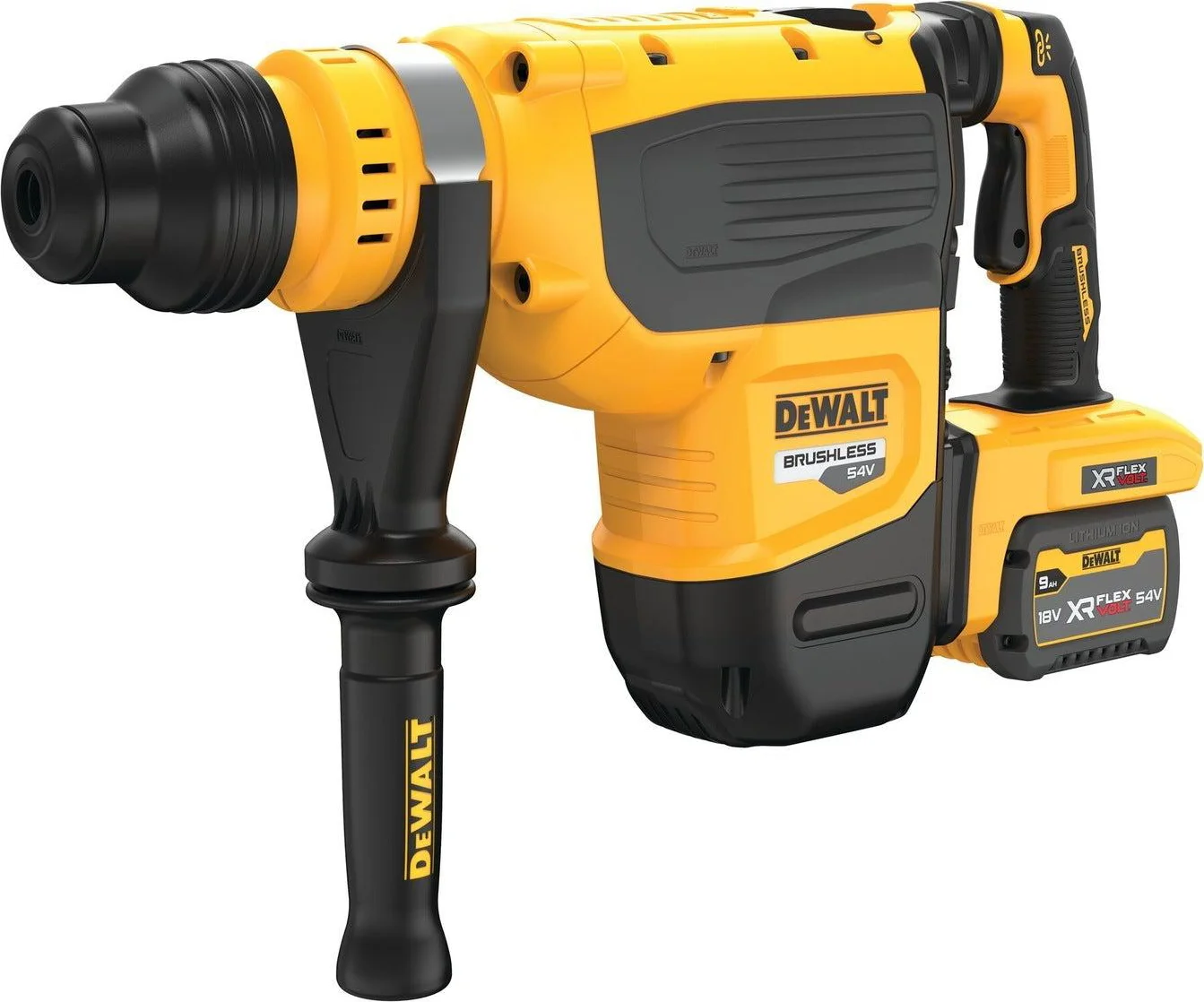 DeWALT DCH735X2 Accu combihamer SDS-Max 13,3J 54V XR FlexVolt 9.0Ah in koffer