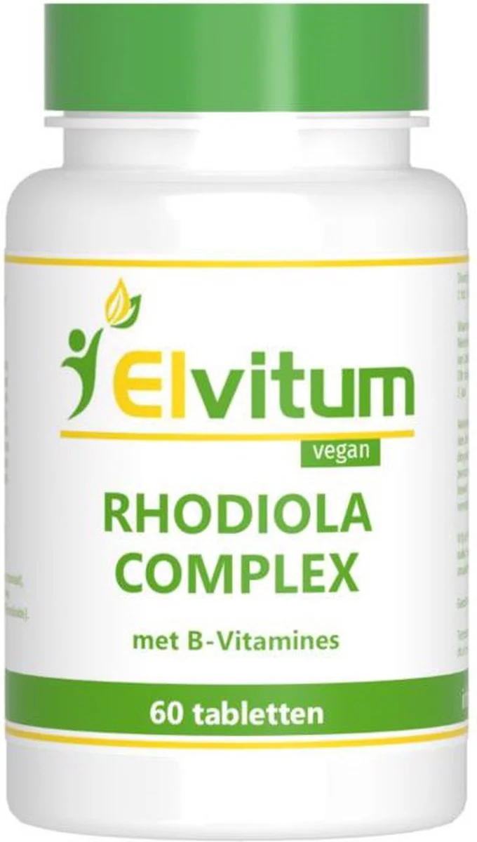 Elvitum Rhodiola Complex Tabletten 60TB