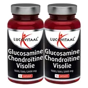 2x Lucovitaal Glucosamine Chondroitine Visolie 30 capsules