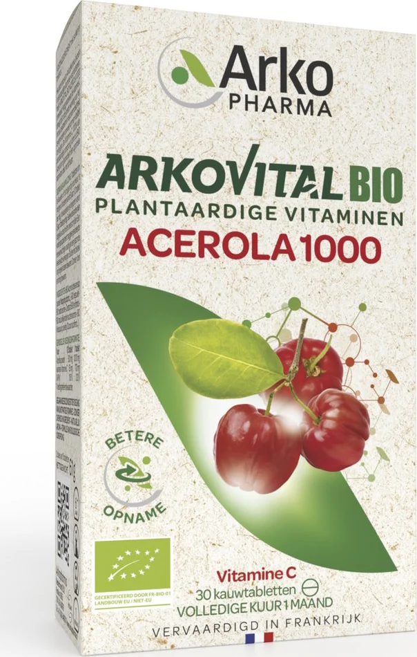 Arkopharma Acerola 1000mg Kauwtabletten 30KTB
