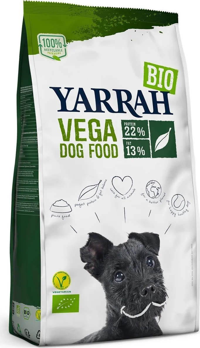Yarrah Biologisch Hondenvoer Vegan 10 kg