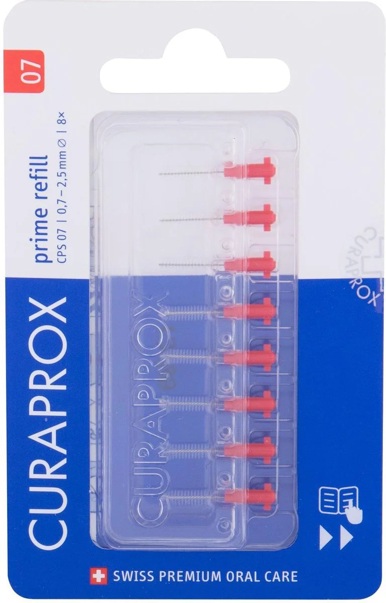 Curaprox Prime Refill 07 Rager 8ST
