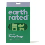 Earth Rated Eco Poepzakjes met Handvat Lavendel 120 zakjes
