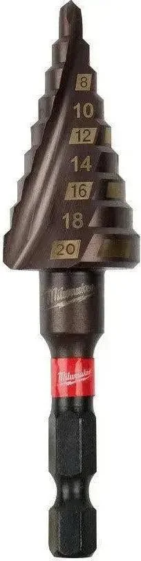 Milwaukee Shockwave ™ Impact Duty ™ Stappenboor SHW 4 tot 20 mm 1 st - 48899263