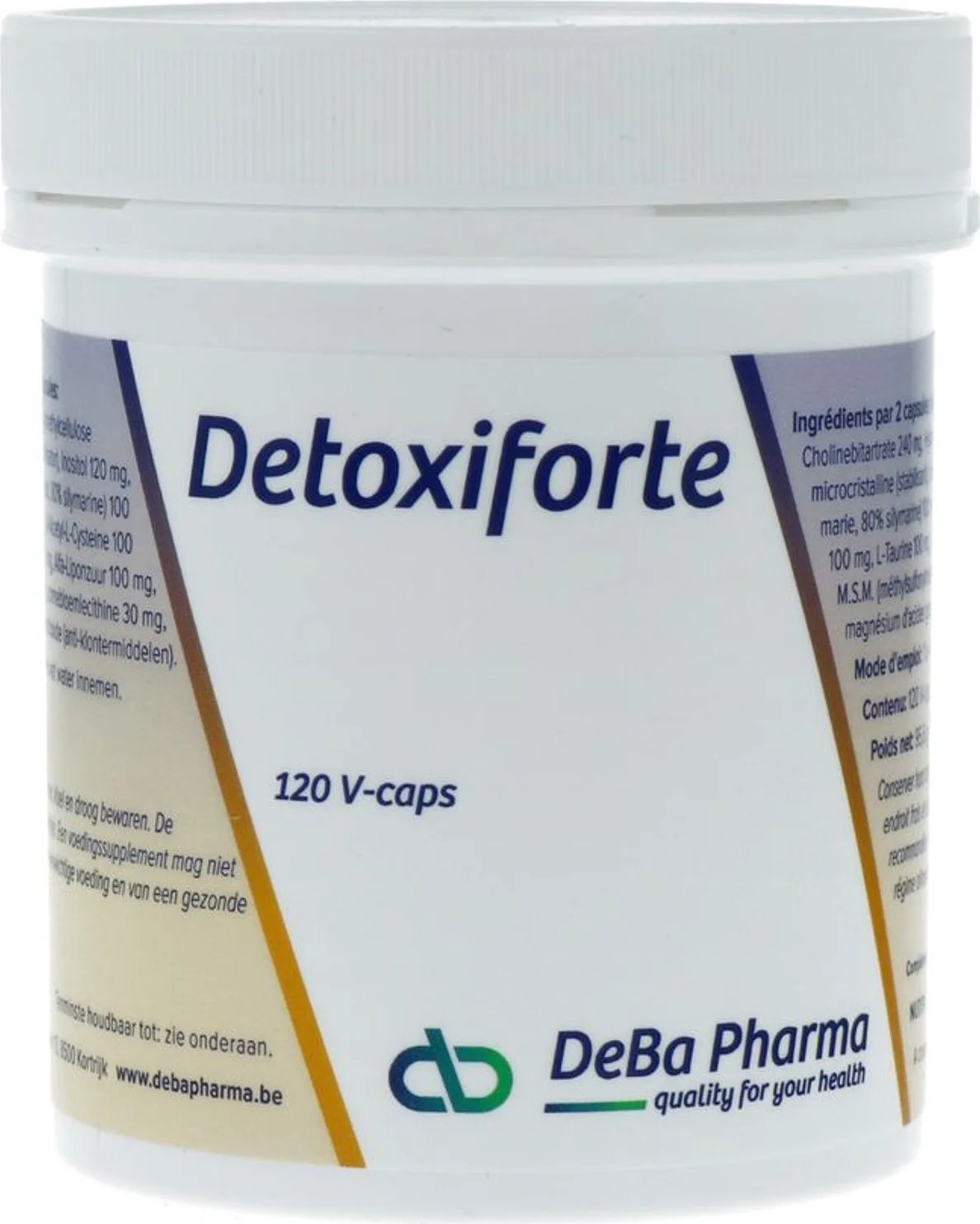 DeBa Pharma Detoxiforte Capsules 120VCP
