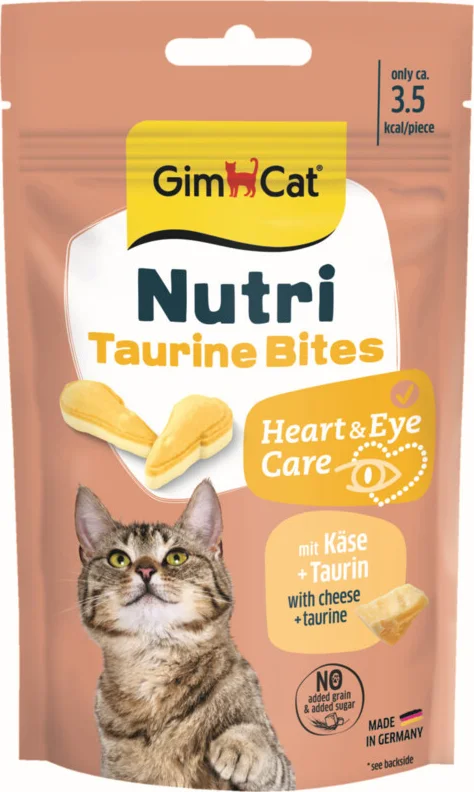 GimCat Kattensnack Nutri Taurine Bites 40 gr