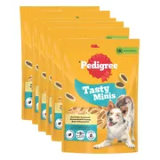 6x Pedigree Tasty Hondensnacks Minis Cheesy Bites 140 gr