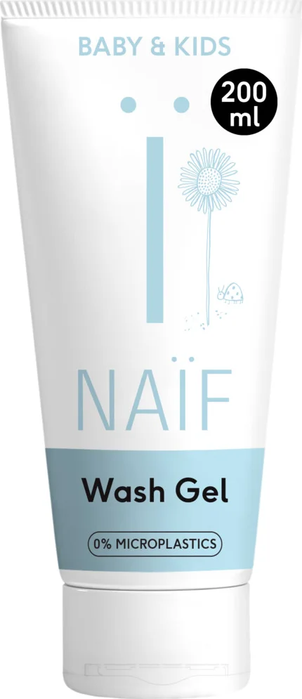 2x Naif Baby & Kids Reinigende Wasgel 200 ml