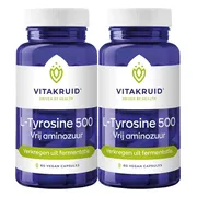 2x Vitakruid L-Tyrosine 500 mg 60 vegancapsules