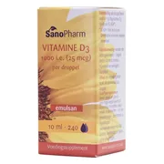 Sanopharm Emulsan Vitamine D3 1000 IE Druppels 10ML