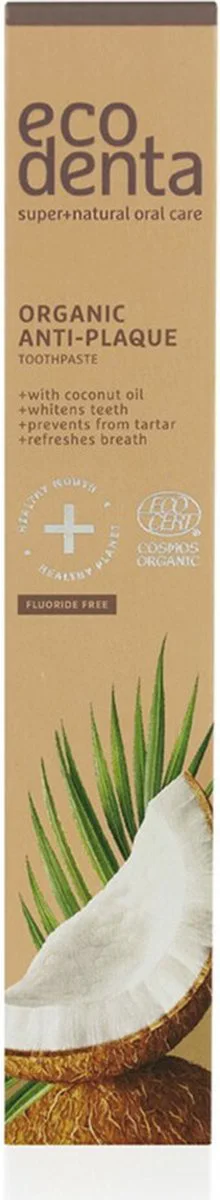 Ecodenta Anti Plak Tandpasta Coconut 75ML
