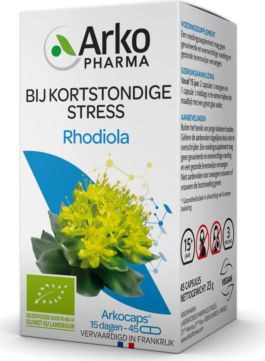 Arkocaps Rhodiola Capsules 45st 45CP