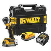 DeWALT DCF860E2T Accu slagschroevendraaier 282Nm 18V XR 1.7Ah POWERSTACK in TSTAK