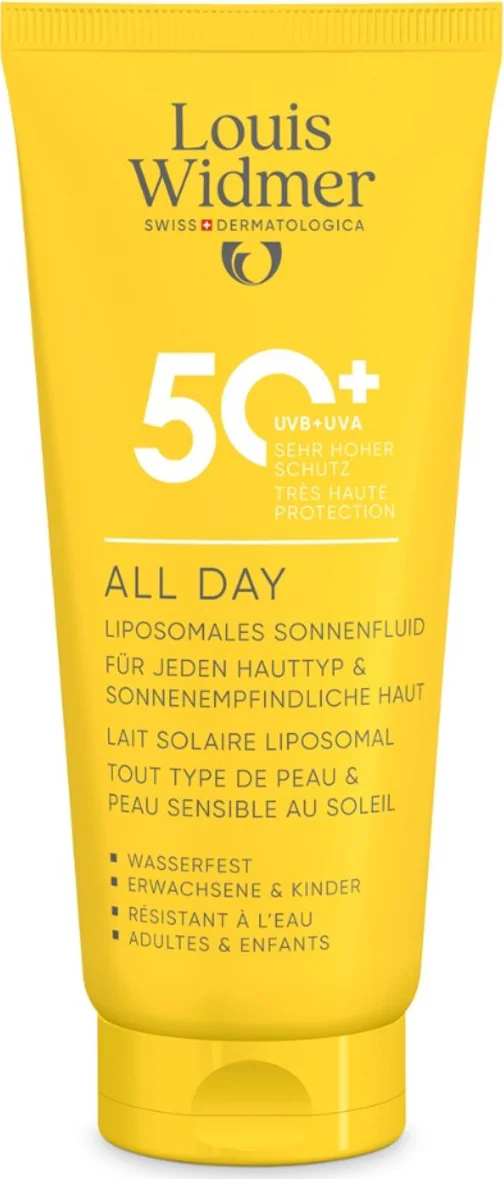 Louis Widmer All Day SPF50+ licht geparfumeerd 100 ML