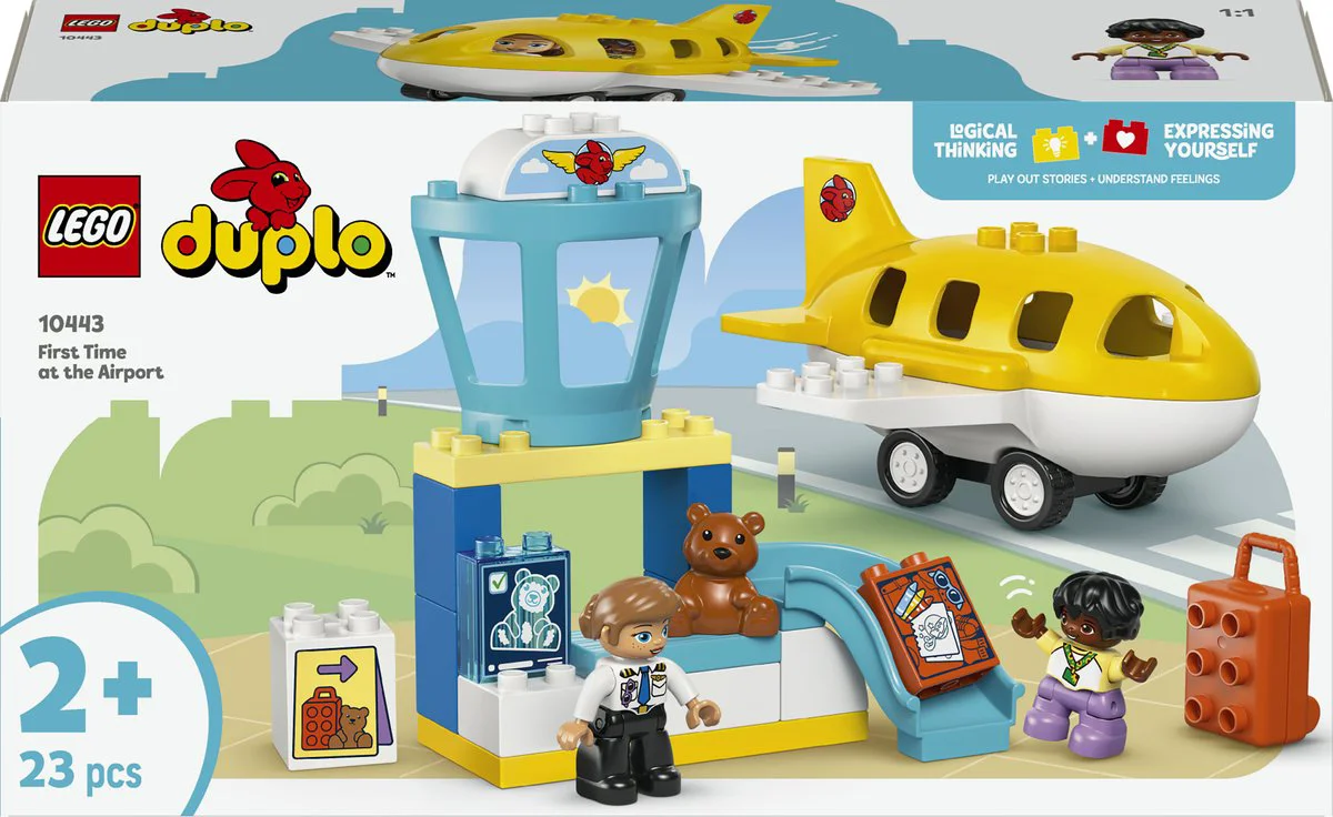 LEGO DUPLO Voor het eerst op het vliegveld 10443