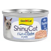 GimCat Kattenvoer Nat ShinyCat Filets in Jelly Tonijn 70 gr